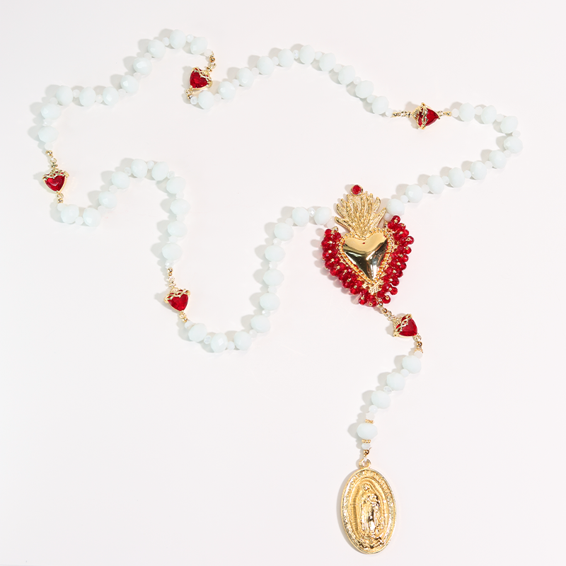 CAMANDULAS MURANO BLANCO