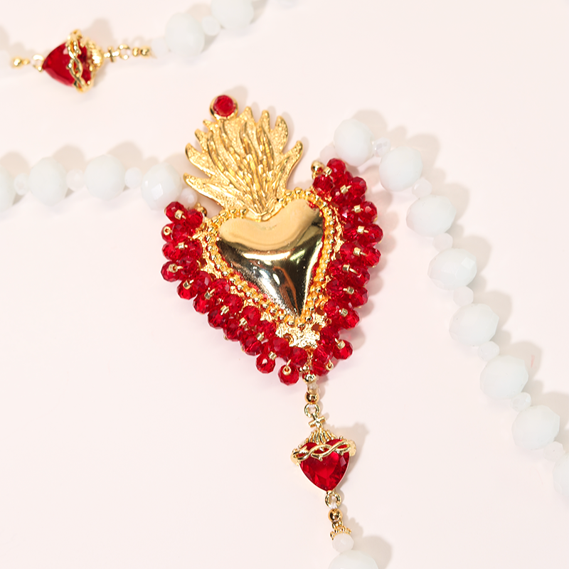 CAMANDULAS MURANO BLANCO