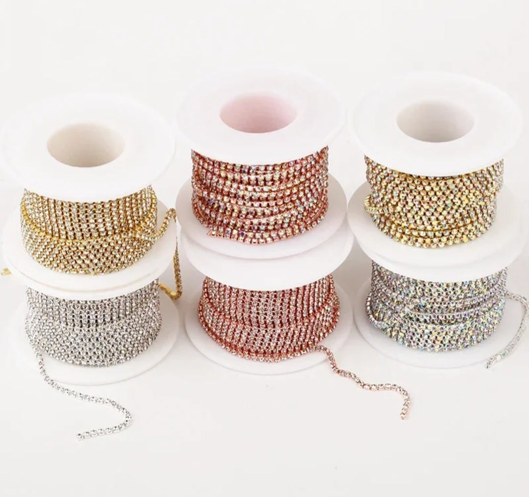 ROLLOS DE CADENA STRASS