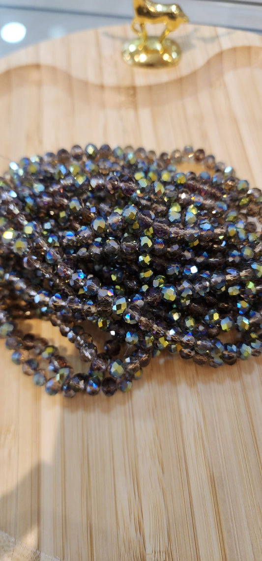 MURANO RONDEL ACEITUNA ENCHAPADO #6