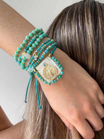 SET 7 PULSERAS SAN BENITO