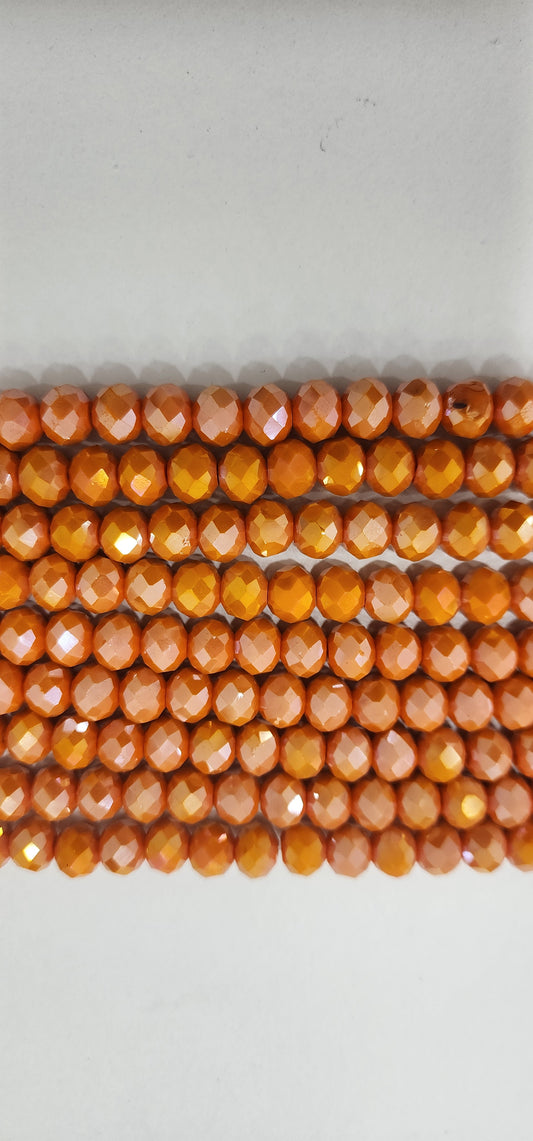 Murano Rondel # 10 Naranja Boreal